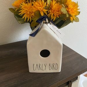 BNWT Rae Dunn EARLY BIRD birdhouse
